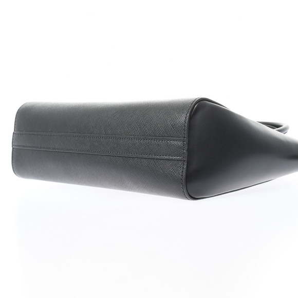 Prada Gold Hardware Saffiano Handbag Black - Picture 4 of 10